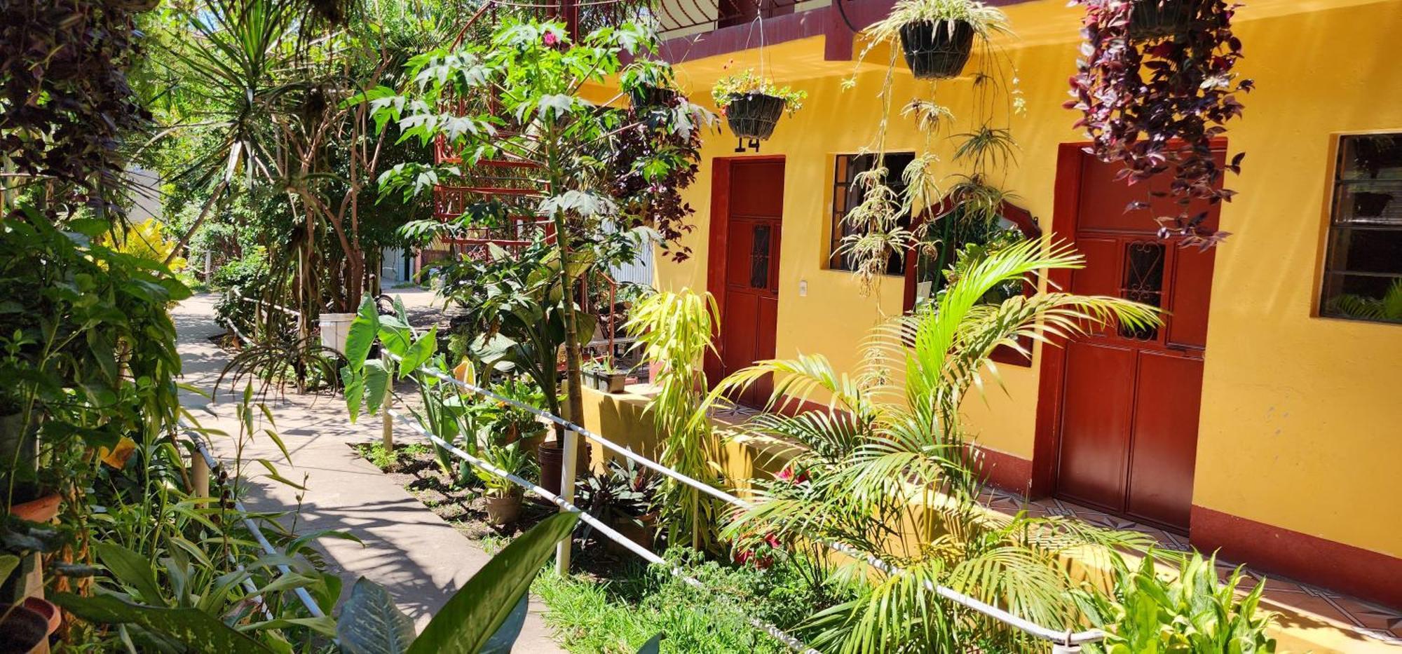 Hospedaje Santo Domingo Panajachel Exterior foto